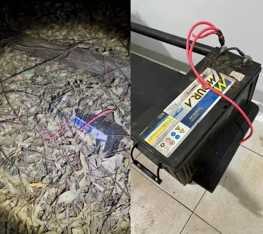 Unidos no crime: pai, mãe e filho são presos após furtar bateria de fazenda com carro popular em Três Lagoas