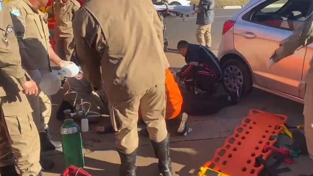 Homem morre após sofrer parada cardiorrespiratória em frente ao quartel dos Bombeiros em Três Lagoas