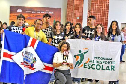 Xadrez escolar de Três Lagoas é campeão geral do Circuito Estadual