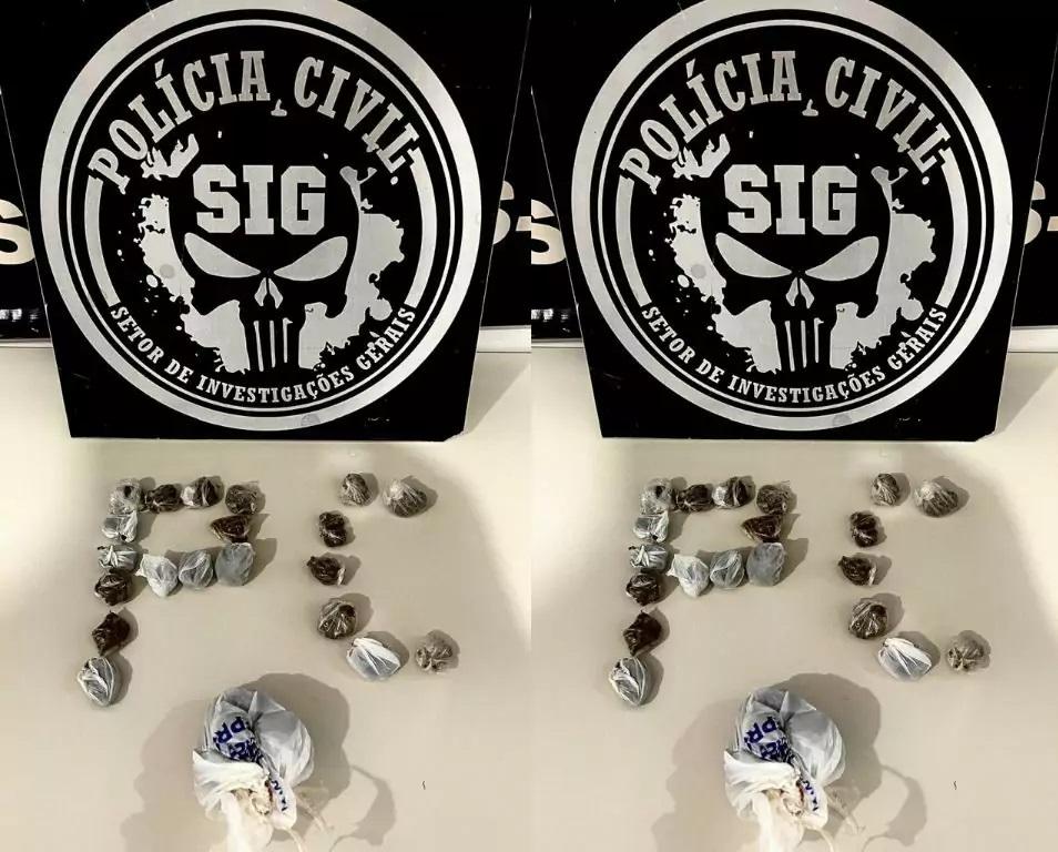 Adolescente de 15 anos é apreendido pela Polícia Civil com drogas em Três Lagoas