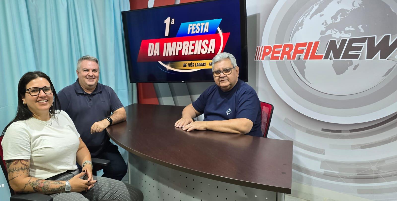 Festa da imprensa de Três Lagoas será realizada no próximo sábado, 20 