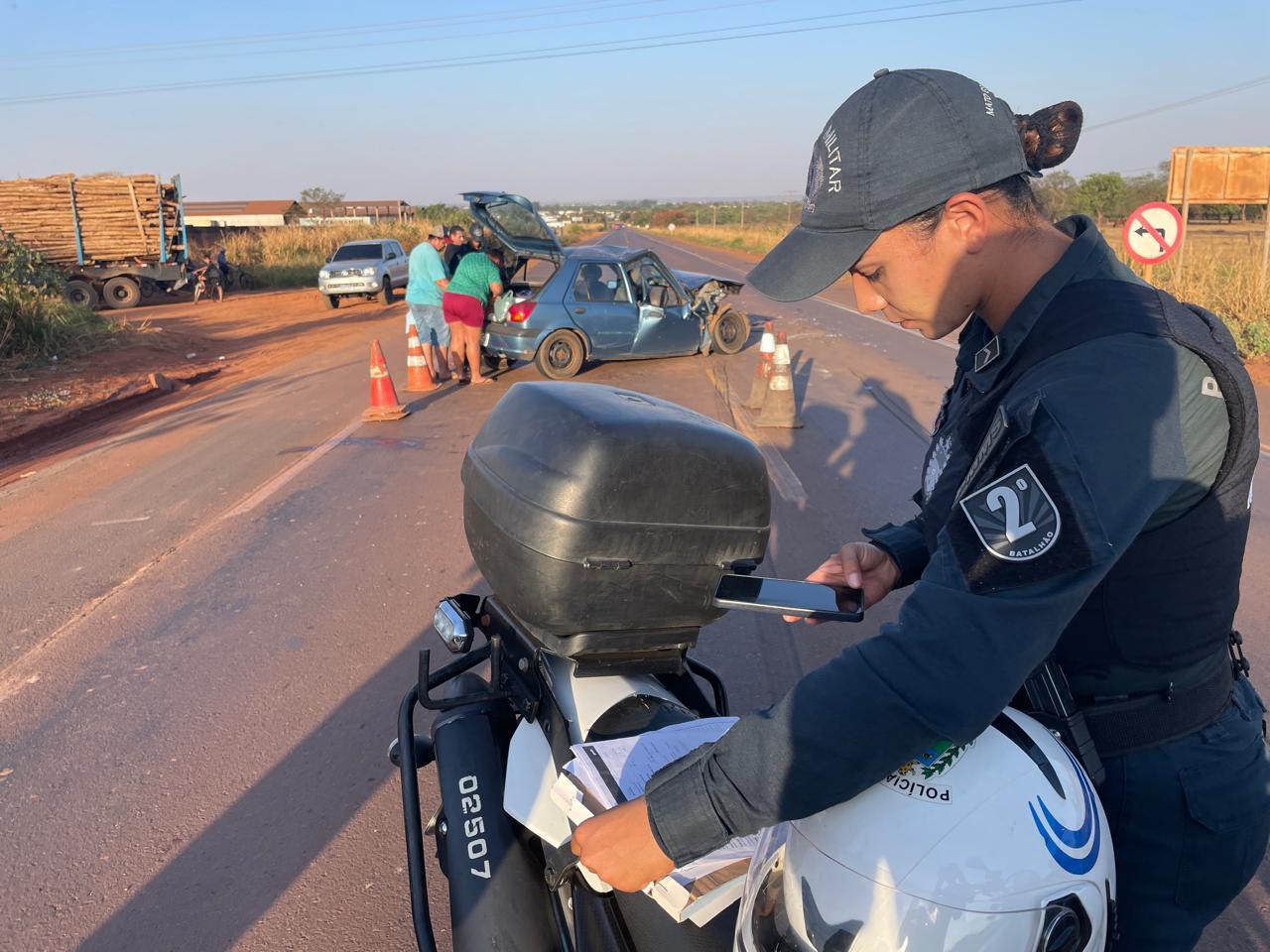  Grave acidente na BR-262 deixa quatro pessoas feridas em Três Lagoas