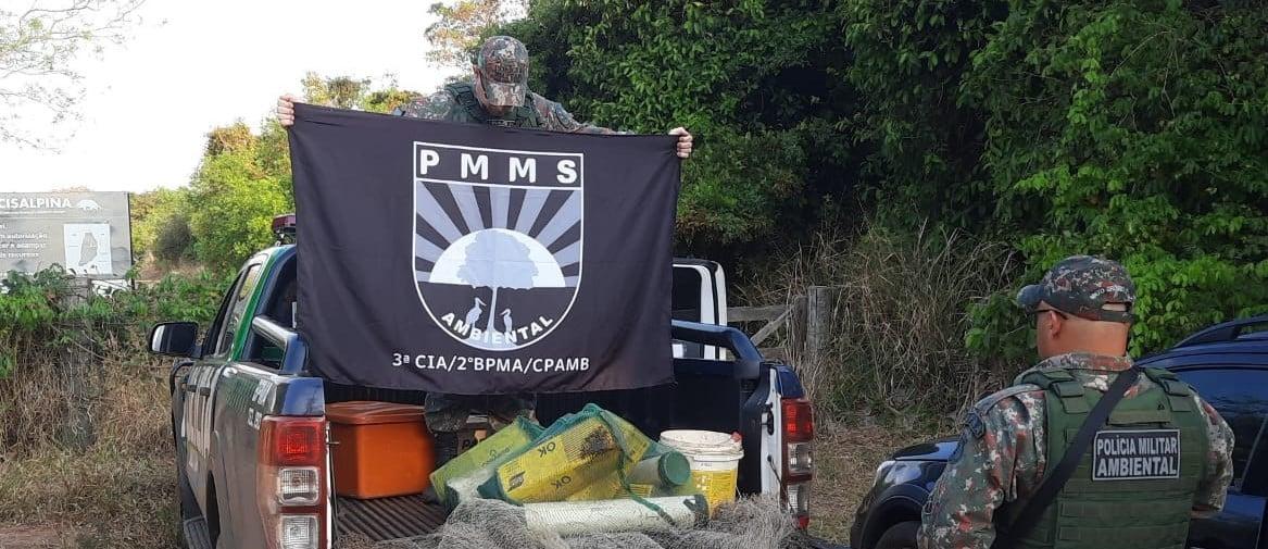 PMA de Três Lagoas flagra pesca ilegal em área de preservação e aplica multa de R$ 2,9 mil PMA de Três Lagoas flagra pesca ilegal em área de preservação e aplica multa de R$ 2,9 mil