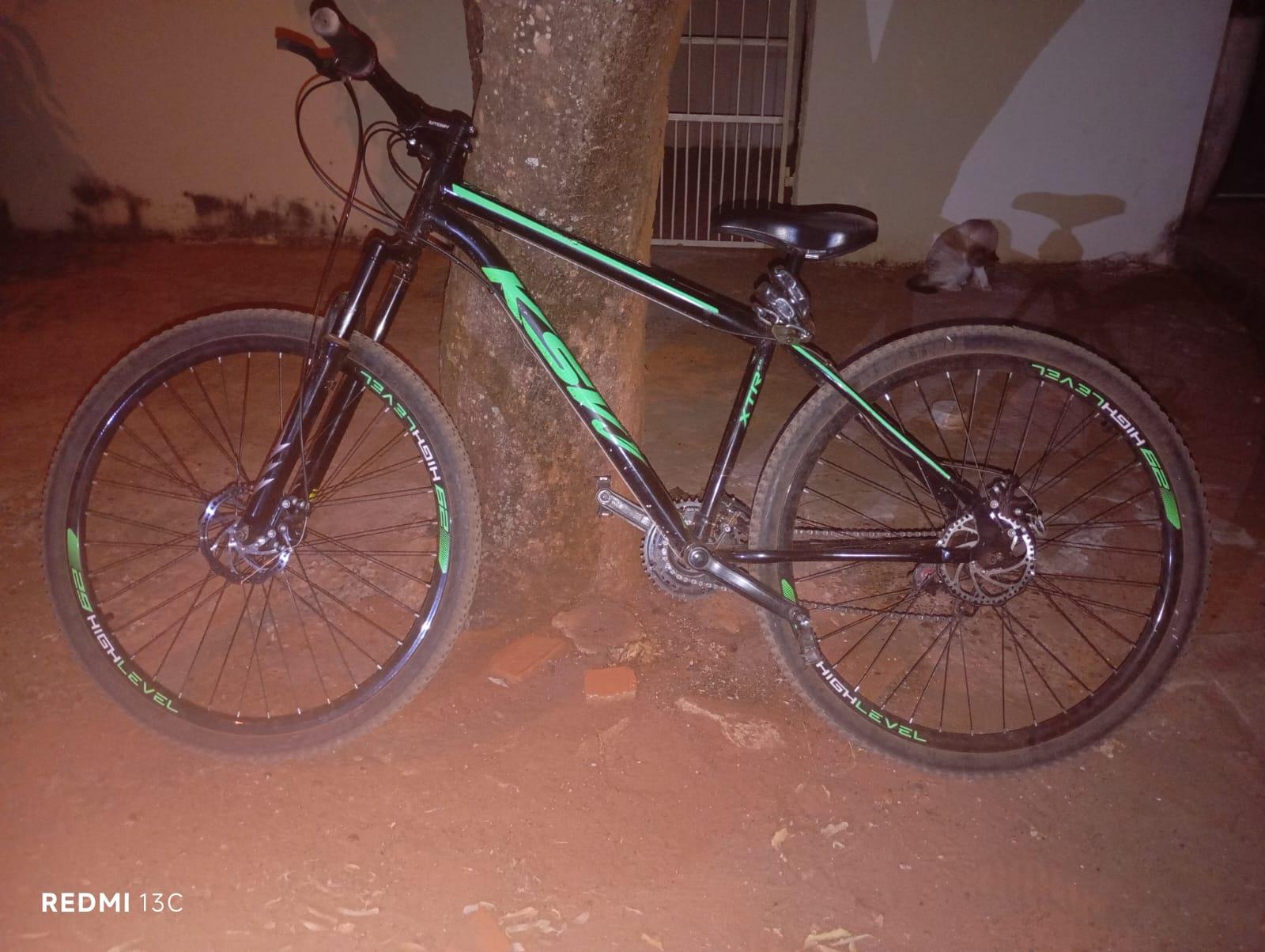 Suspeita de furto mobiliza PM no Jardim Alvorada; bicicleta foi encontrada abandonada no local 