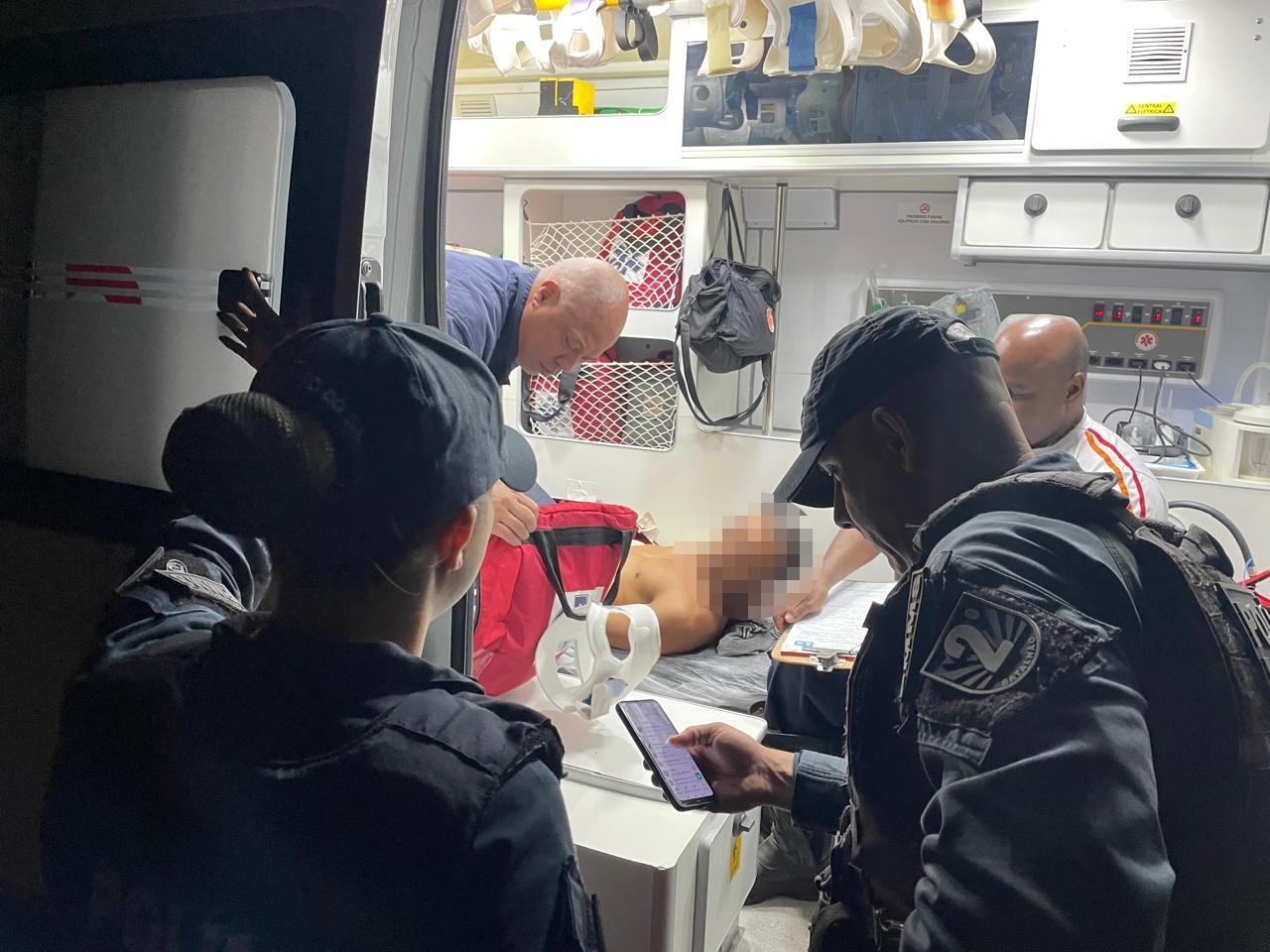 Terceira tentativa de homicídio em um único dia em Três Lagoas: vítima é agredida e baleada em suposta “treta” com o povo dos “predinhos”