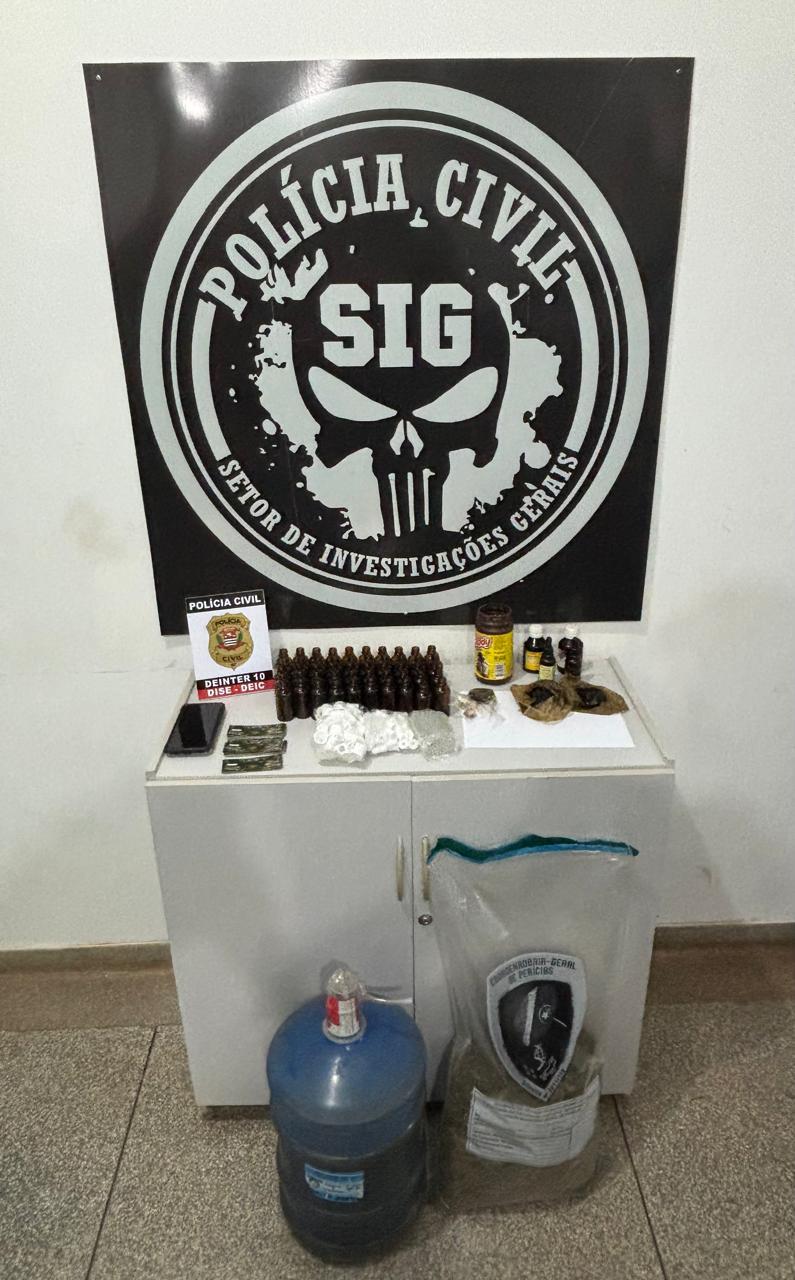 Policiais da DISE, SIG e da DIG do DEIC fazem operação em Três Lagoas 