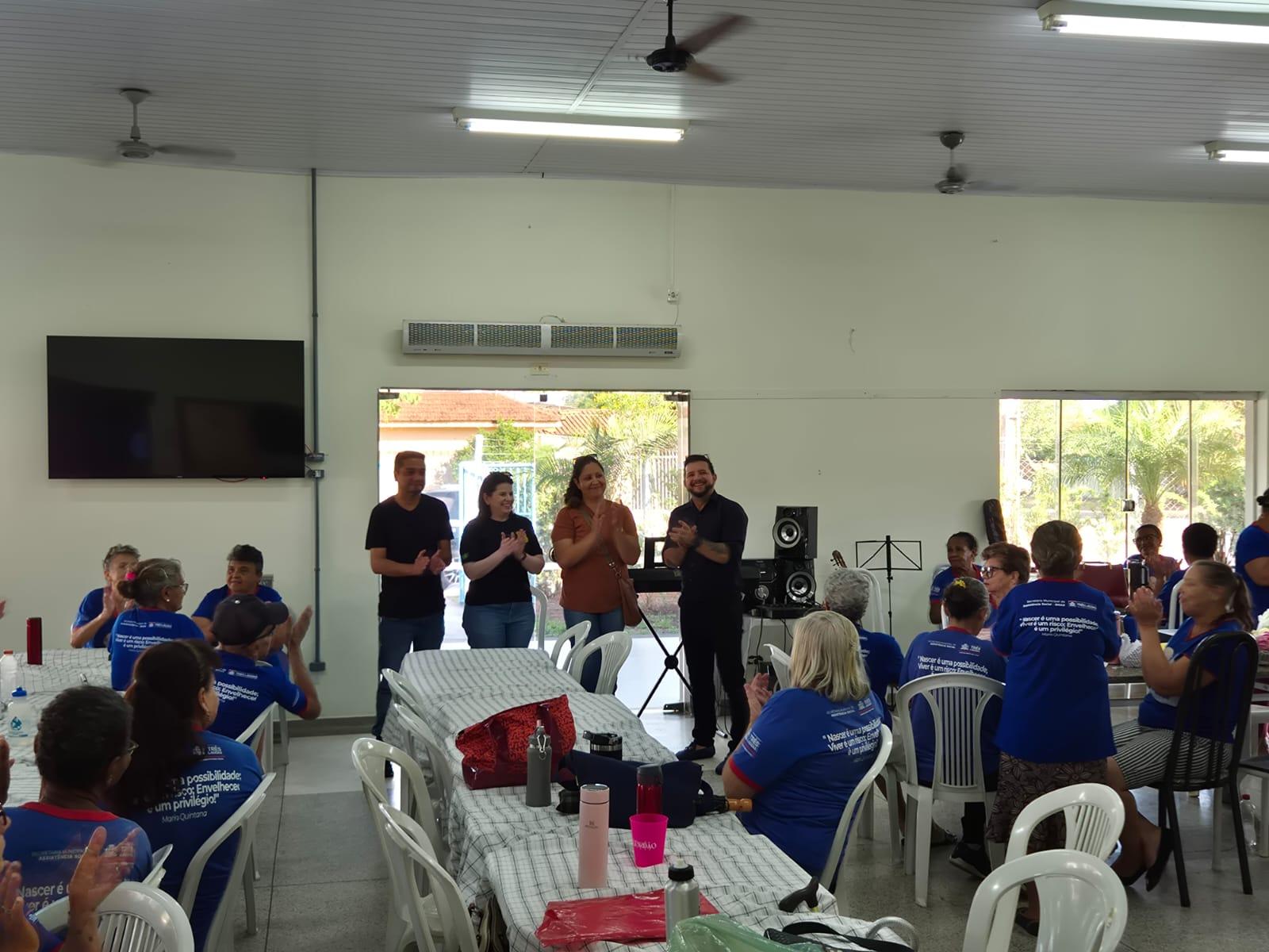 Polícia Civil leva informação e acolhimento a idosos do “Tia Nega” em Três Lagoas — ação faz parte da Operação Virtude