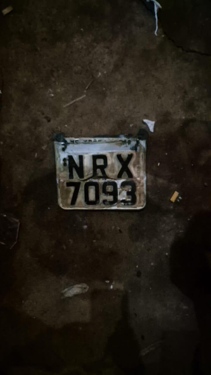 Equipe do Sargento Mancine da PM localiza moto que foi furtada no bairro Santos Dumont em Três Lagoas 