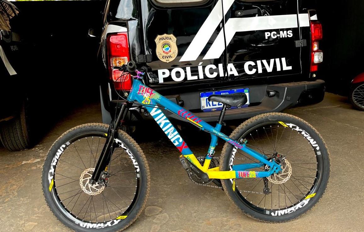 Adolescente de 15 anos é apreendido após furtar bicicleta elétrica em Três Lagoas 