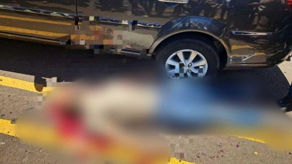 Homem é executado em estacionamento de shopping na fronteira  