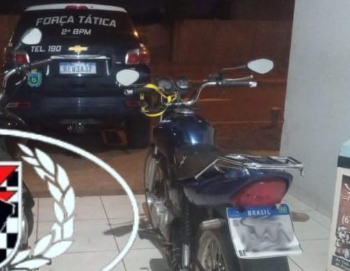  Jovem que comprou motocicleta furtada, mesmo sabendo do crime, acaba detido pela PM de Três Lagoas 