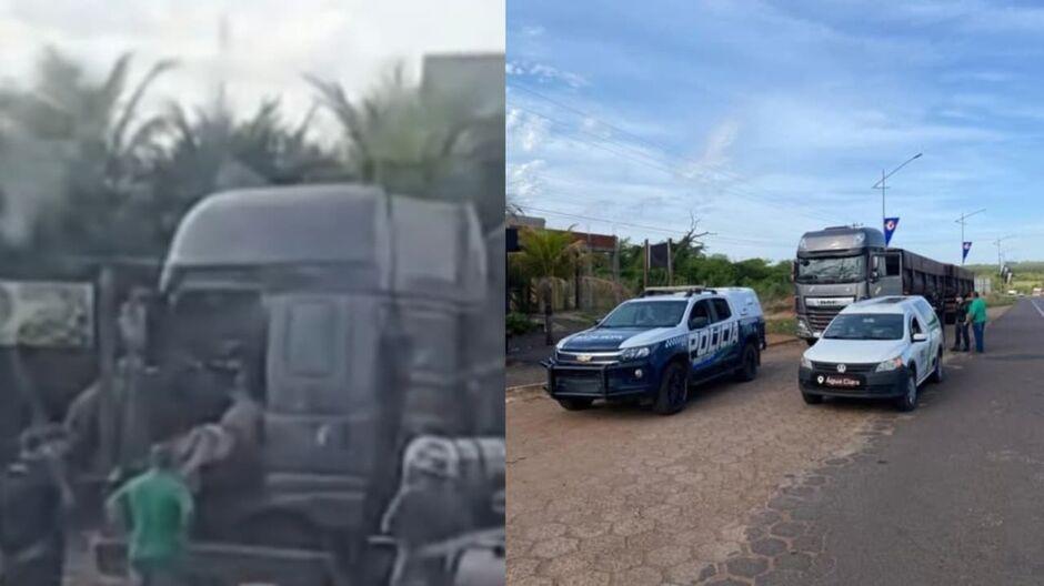 Motorista é encontrado morto dentro de carreta na BR-262   Motorista é encontrado morto dentro de carreta na BR-262