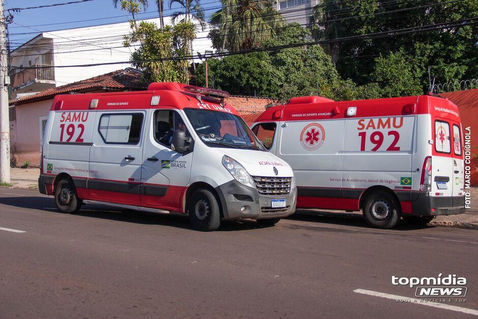 Técnico de enfermagem de folga salva homem engasgado com pedaço de carne em Anastácio 