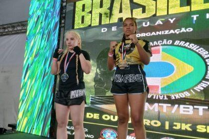 Três Lagoas conquistam quatro medalhas no Campeonato Brasileiro de Muay Thai em Brasília