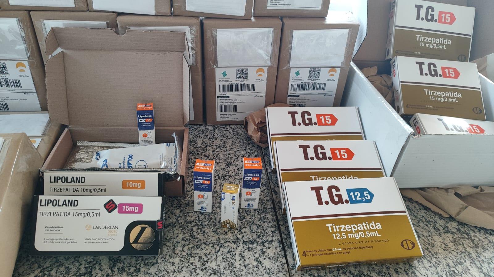 PRF apreende 127 medicamentos de emagrecimento ilegais entre Três Lagoas e Água Clara