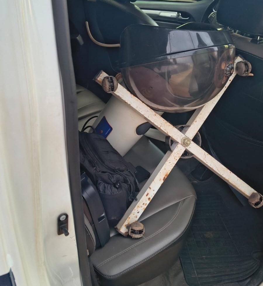 Vulgo “Creu” da Vila Piloto” é preso pela equipe do sargento J. Corrêa após furtar máquina de lavar e secador