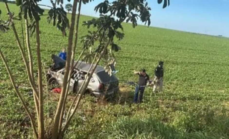 Acidente na BR-267, entre Maracaju e Rio Brilhante, acabou na morte de morador de Dourados