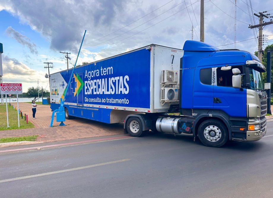Carreta do SUS começa atendimentos às pacientes já cadastradas nesta sexta-feira (28)