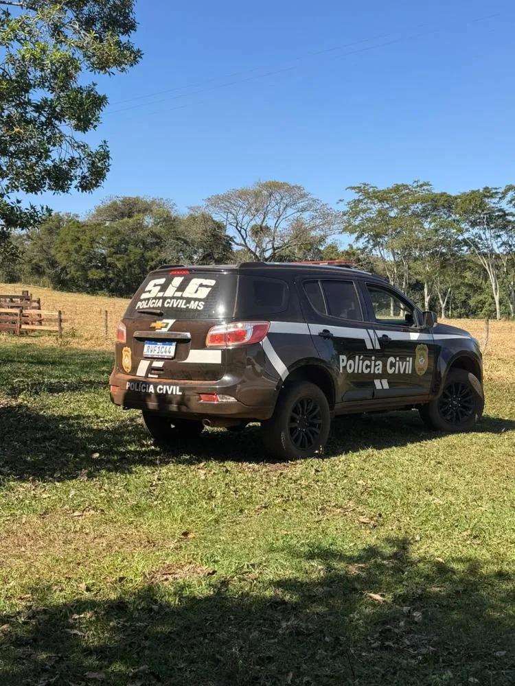 Criminosos invadem fazenda, matam novilha e levam toda a carne em Bataguassu