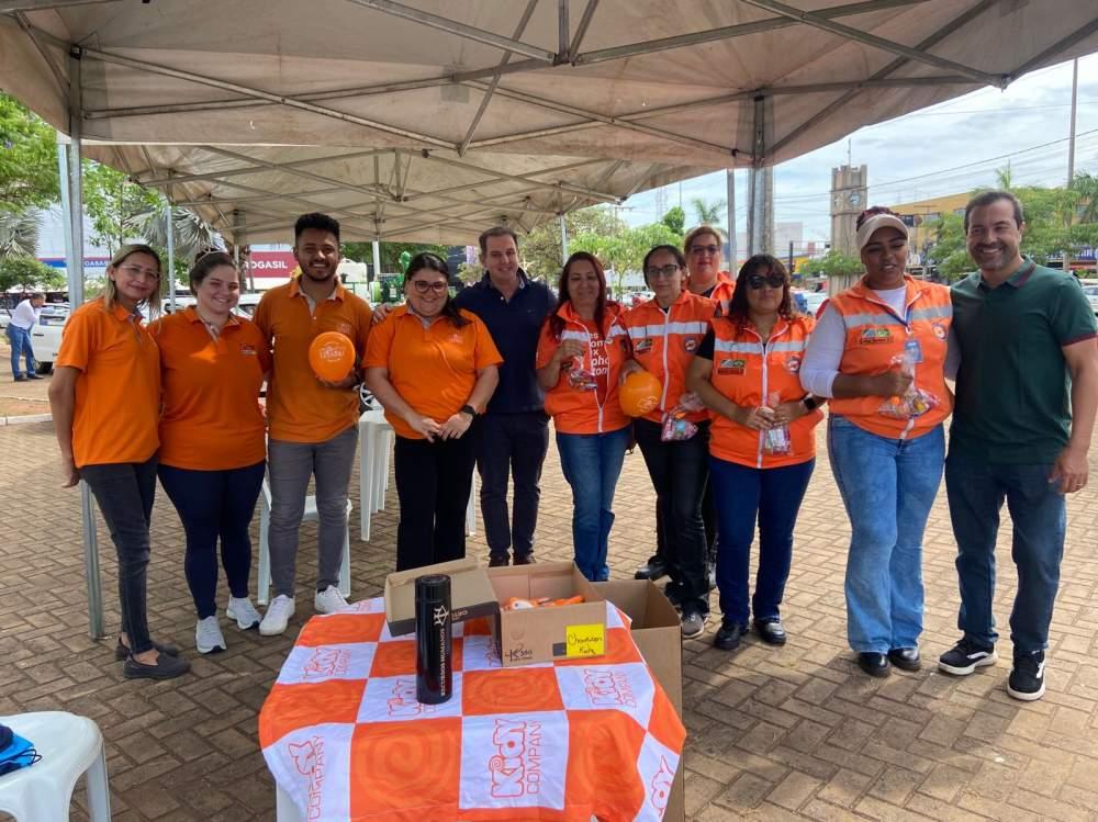 Defesa Civil apoia grande ação de saúde no Centro de Três Lagoas e fortalece atendimento à população 