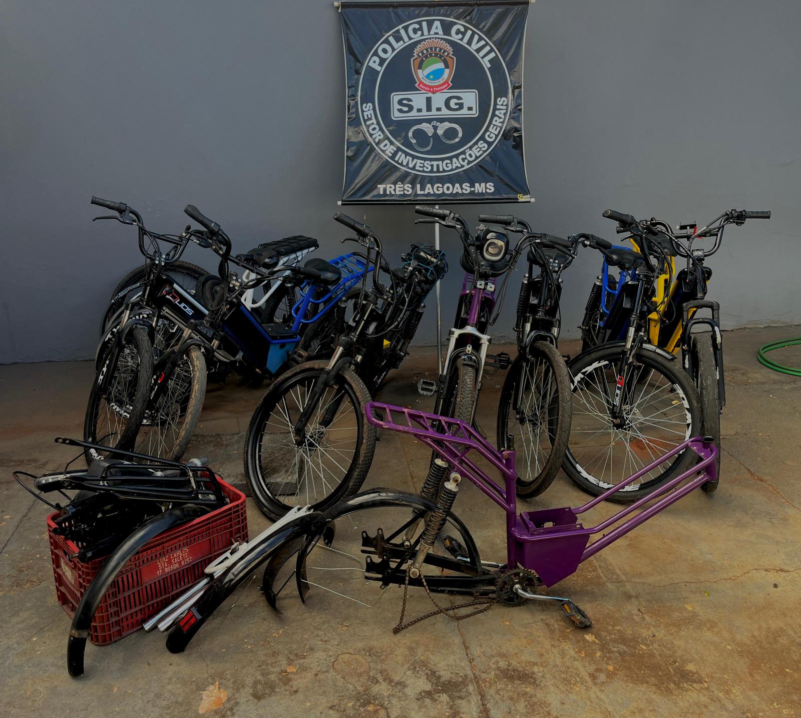 Operação desmantela grupo de adolescentes envolvidos em série de roubos de bicicletas elétricas