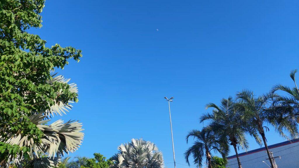 Terça-feira será de sol forte e tempo seco em Três Lagoas