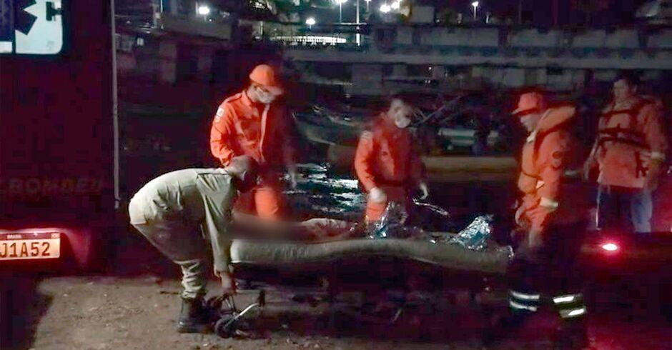 Trabalhador é esfaqueado em fazenda no Pantanal e resgatado de barco pelos bombeiros  