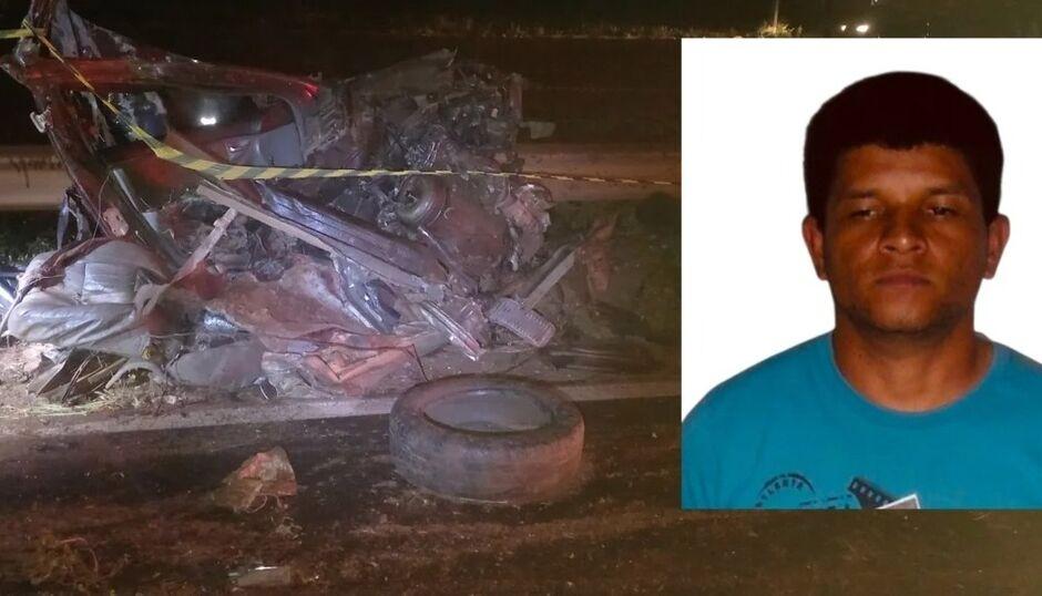 Identificado motorista que morreu dilacerado em colisão frontal com carreta no anel viário de Três Lagoas
