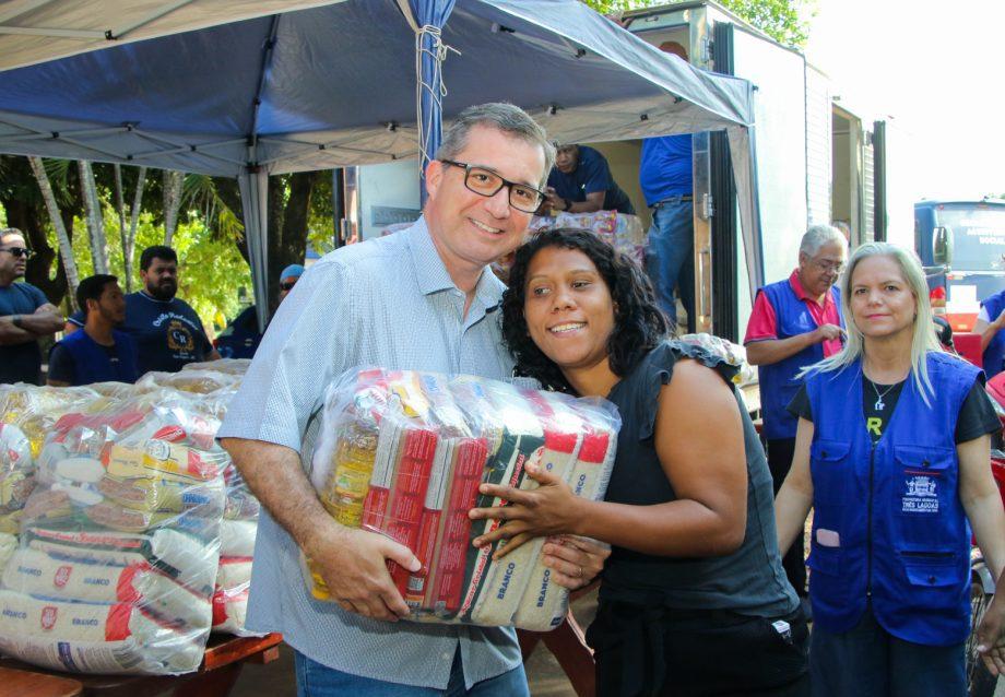 Mais de 4.500 Cestas de Natal foram entregues a famílias em situação de vulnerabilidade em Três Lagoas 