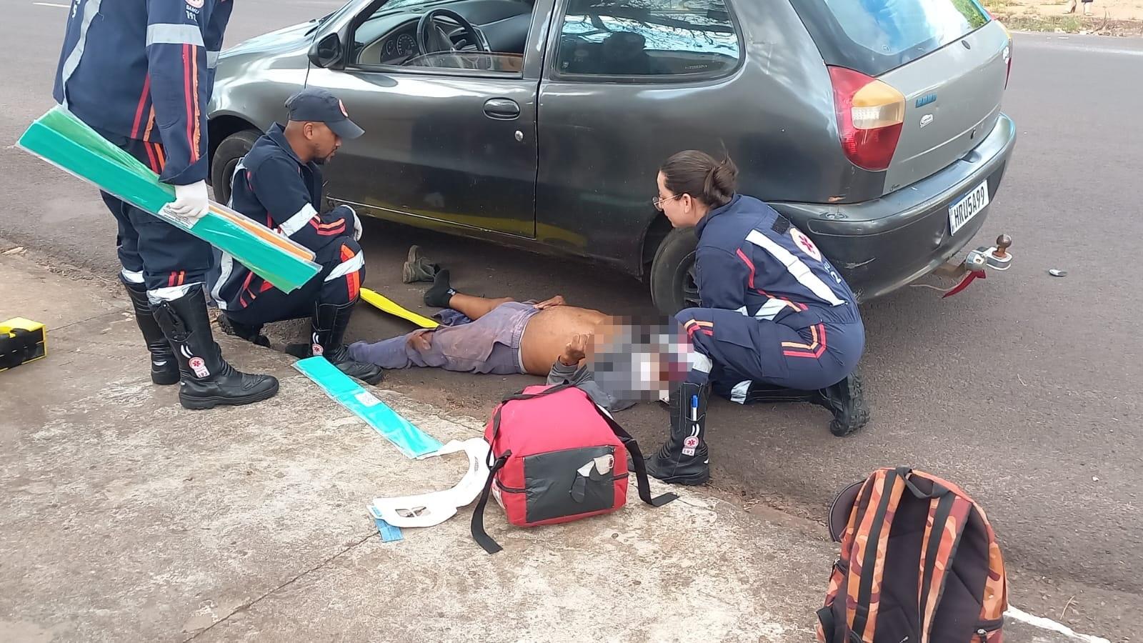 Motorista sem CNH faz uma “lambança” em acidente no bairro Colinos em Três Lagoas 