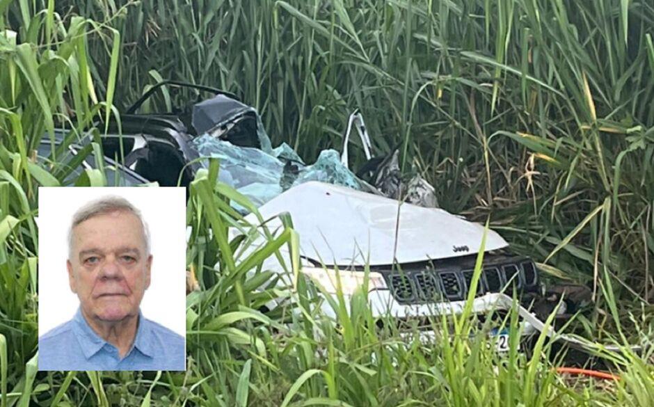 Motorista que morreu em batida com carretas na BR-163 tinha 77 anos  