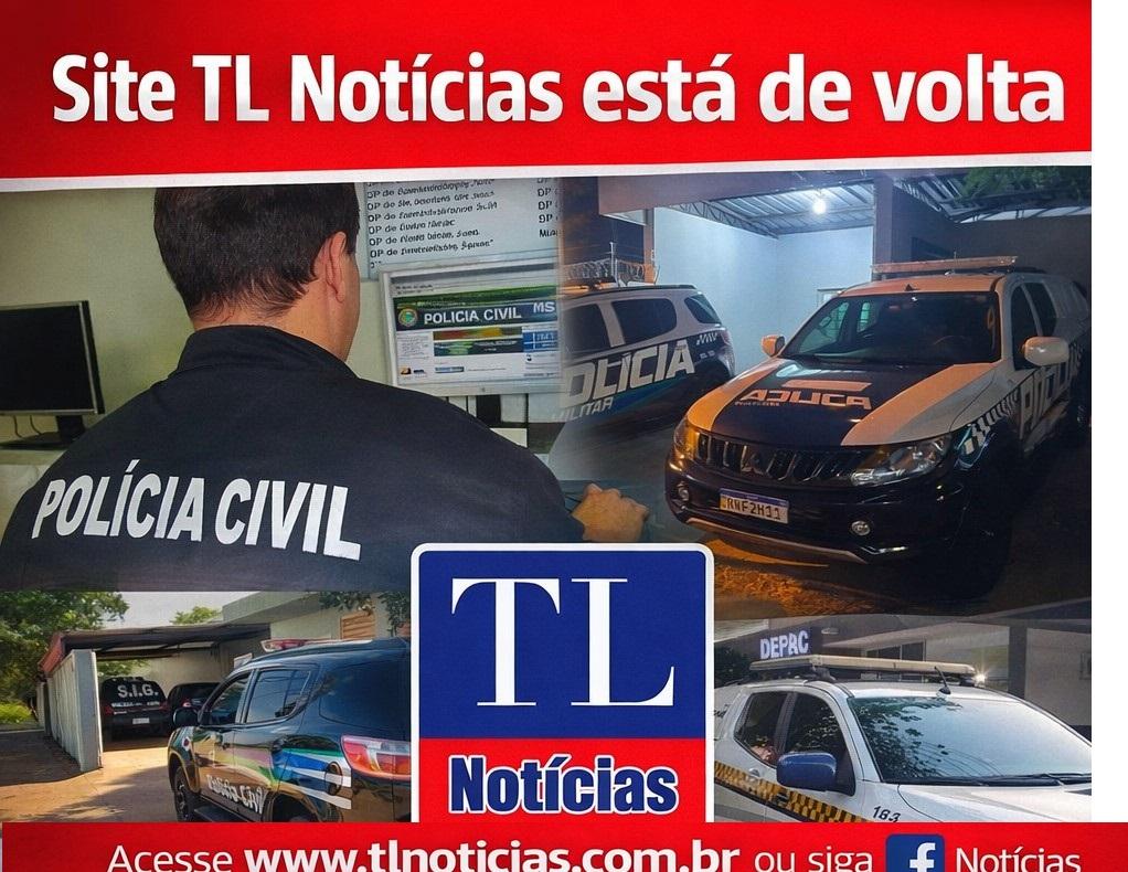  Site Tl Notícias está de volta! Fique ligado em notícias de Três Lagoas, região e interior paulista 