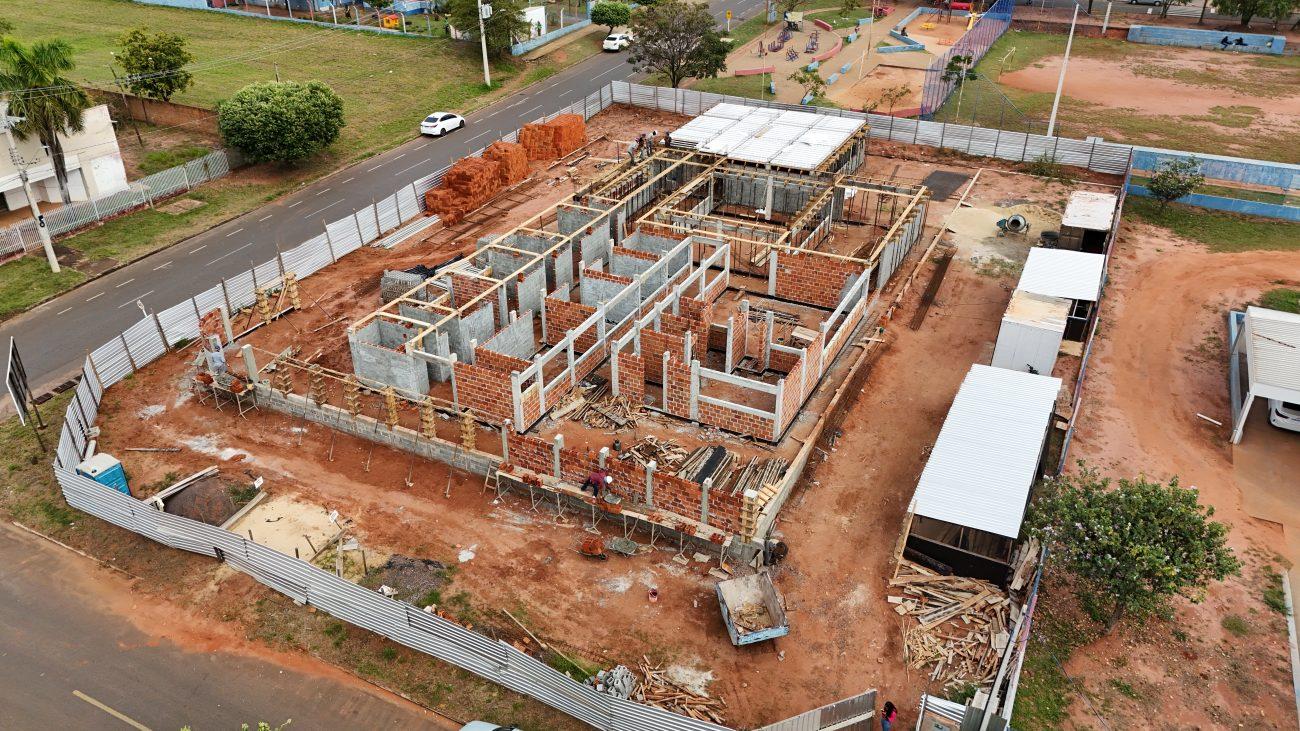 Obras do CAPS Infantojuvenil e da USF Miguel Nunes avançam e fortalecem a rede pública de saúde de Três Lagoas