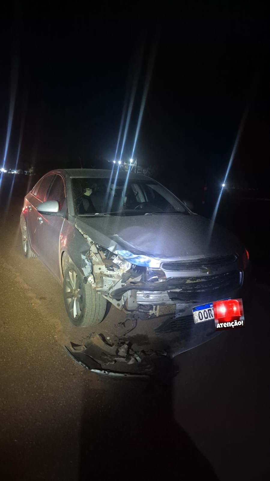 Mototaxista de Chapadão do Sul fica gravemente ferido ao ser atingido por carro na MS-306 Mototaxista de Chapadão do Sul fica gravemente ferido ao ser atingido por carro na MS-306