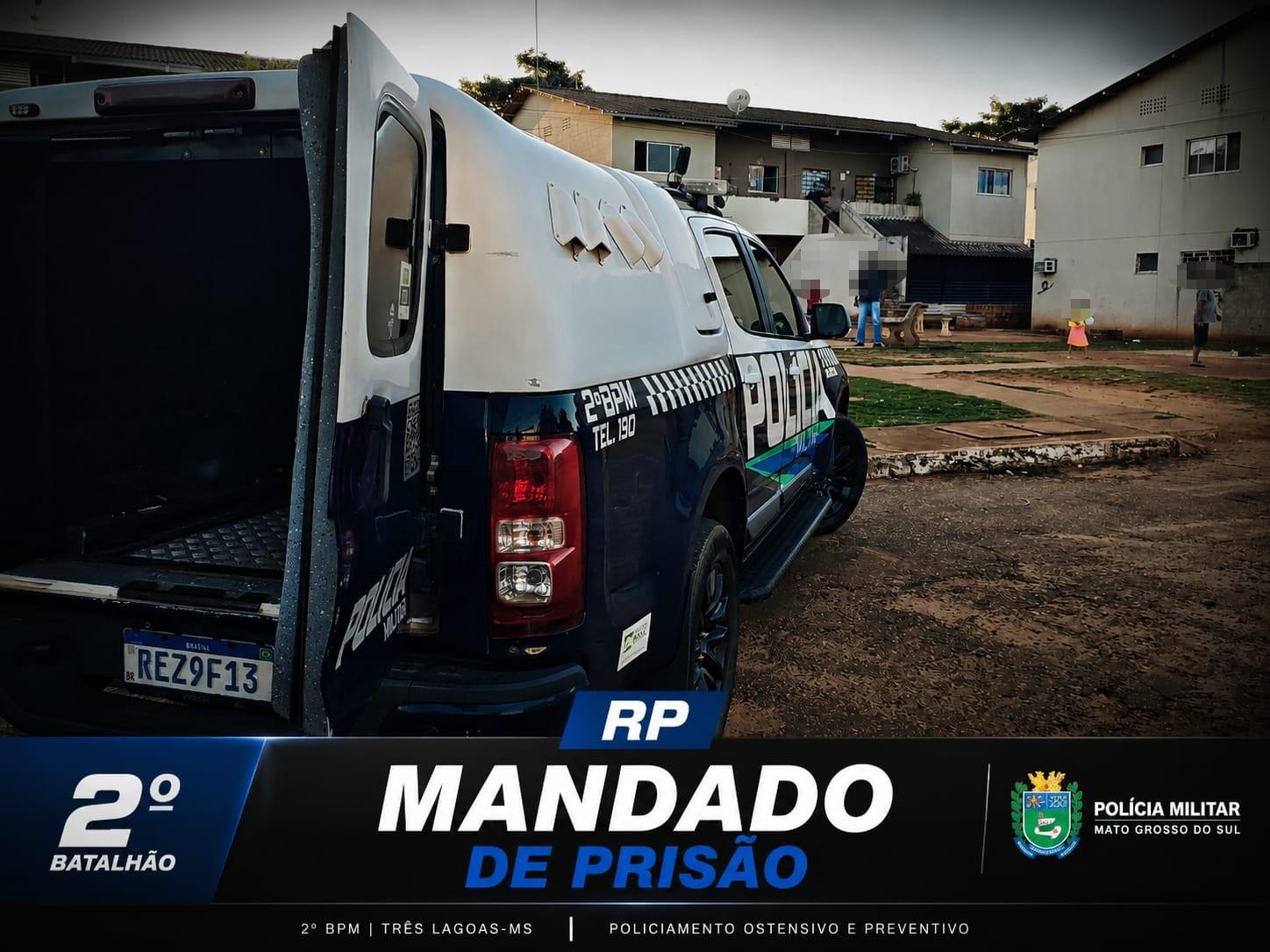 Tolerância Zero: PM prende três foragidos da Justiça em poucas horas em três bairros de Três Lagoas