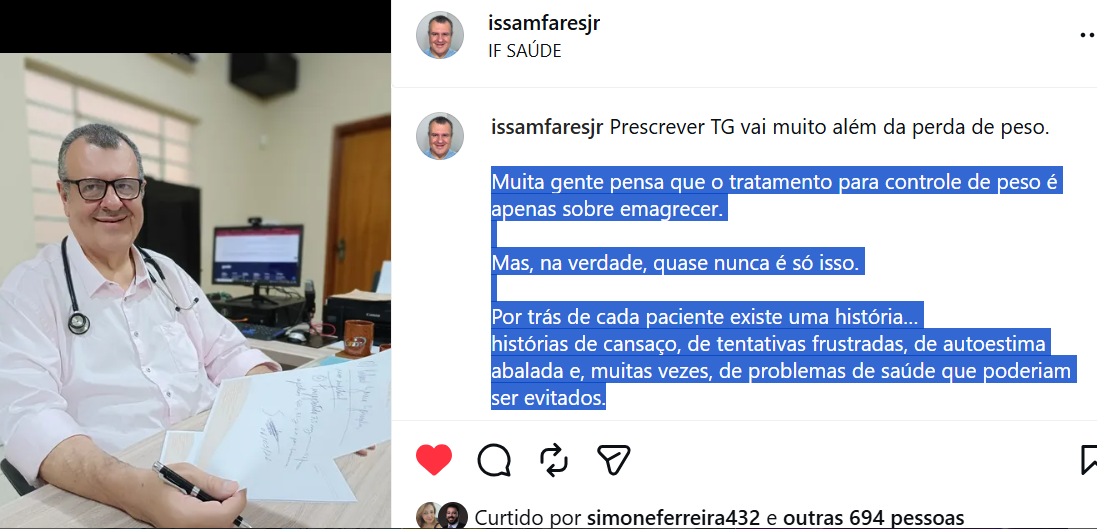 Dr. Isam Fares Júnior: exemplo de humanidade, respeito e compromisso com a população de Três Lagoas