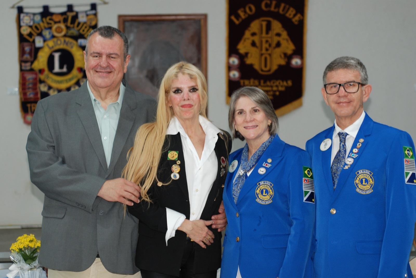 Posse do Lions Clube Três Lagoas reúne autoridades e convidados em noite de glamour, elegância e celebração