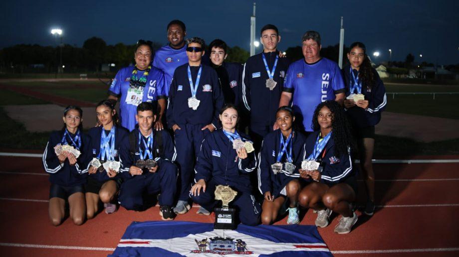 Equipe de atletismo feminino de Três Lagoas é campeã nos Jogos Escolares da Juventude de MS Fase Regional 1
