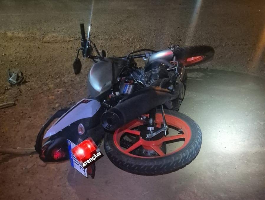 Mototaxista de Chapadão do Sul fica gravemente ferido ao ser atingido por carro na MS-306