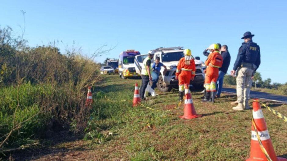 Pescadores encontram corpo em ponte na BR-163 Dourados  