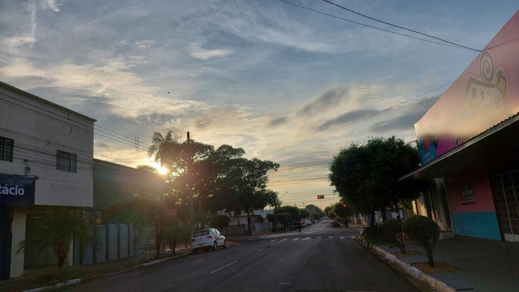 Três Lagoas terá quinta-feira de calor, sol e tempo seco e máxima de 32°C