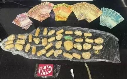 Motorista de aplicativo escapa de ser preso ao transportar casal com drogas avaliadas em R$ 12 mil na MS-112 entre Três Lagoas e Inocência 