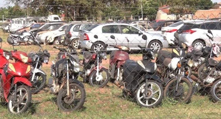 19 veículos apreendidos em Três Lagoas podem ir a leilão; donos têm prazo para evitar perda