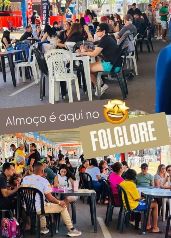 PAGODE, ALMOÇO E CASA CHEIA: programação de domingo no Folclore faz sucesso e público aprova; à noite tem Mariana Fagundes PAGODE, ALMOÇO E CASA CHEIA: programação de domingo no Folclore faz sucesso e público aprova; à noite tem Mariana Fagundes