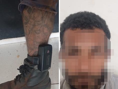 Achou que enganaria a PM: “Mala” de tornozeleira eletrônica tenta se esconder atrás de carreta e é alcançado pelos “longos braços da lei” em Três Lagoas