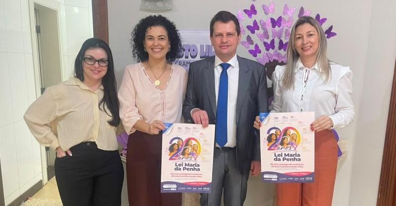 Promotor Dr. Allan Carlos conhece de perto trabalho do CRAM e reforça proteção às mulheres em Três Lagoas