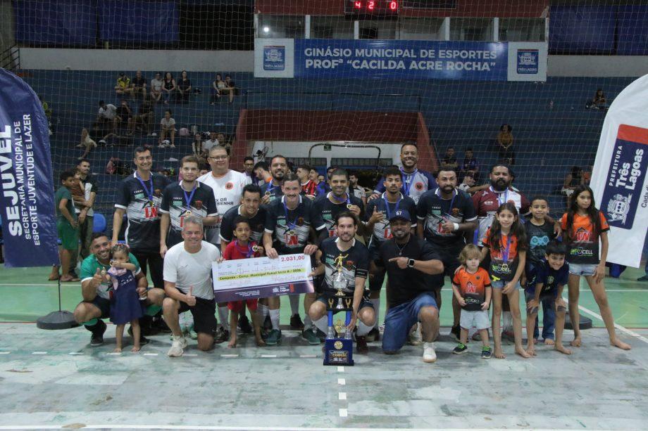 A.E. Cavaquinho e Cangaceiros do Cimento são os grandes campeões do Campeonato Municipal de Futsal