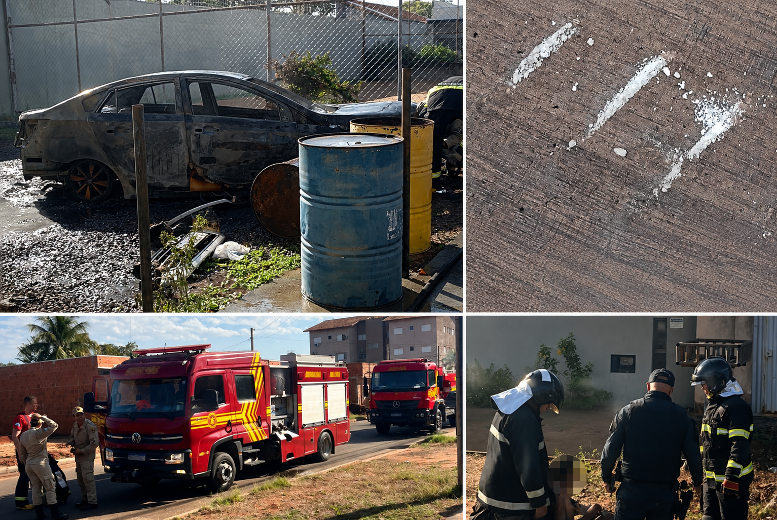 Divórcio, cocaína e fogo: Homem diz que separação motivou atos de colocar fogo no carro e casa em Três Lagoas 