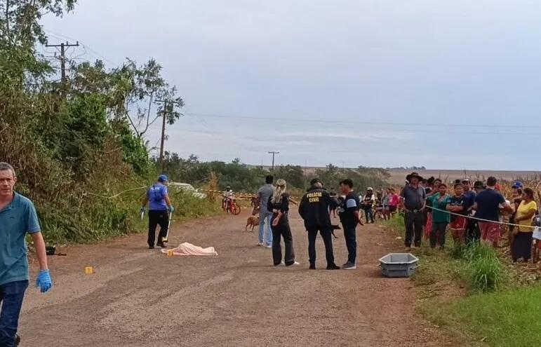 Mulher é assassinada com requinte de crueldade em estrada vicinal de Dourados-MS
