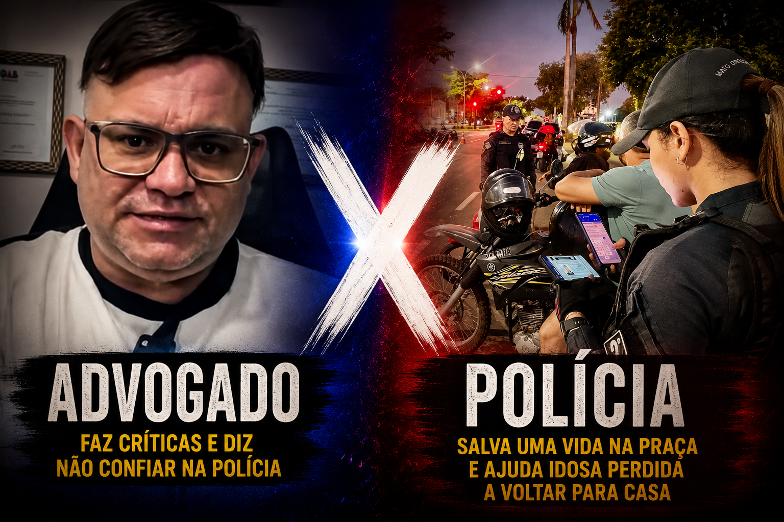 VEJA O VÍDEO: “Não confio na polícia”: Advogado se envolve em nova polêmica, volta a criticar PMs que salvaram a vida de um homem nesta semana e reacende caso de abordagem em Três Lagoas VEJA O VÍDEO: “Não confio na polícia”: Advogado se envolve em nova polêmica, volta a criticar PMs que salvaram a vida de um homem nesta semana e reacende caso de abordagem em Três Lagoas